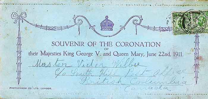 King George V Coronation Envelope